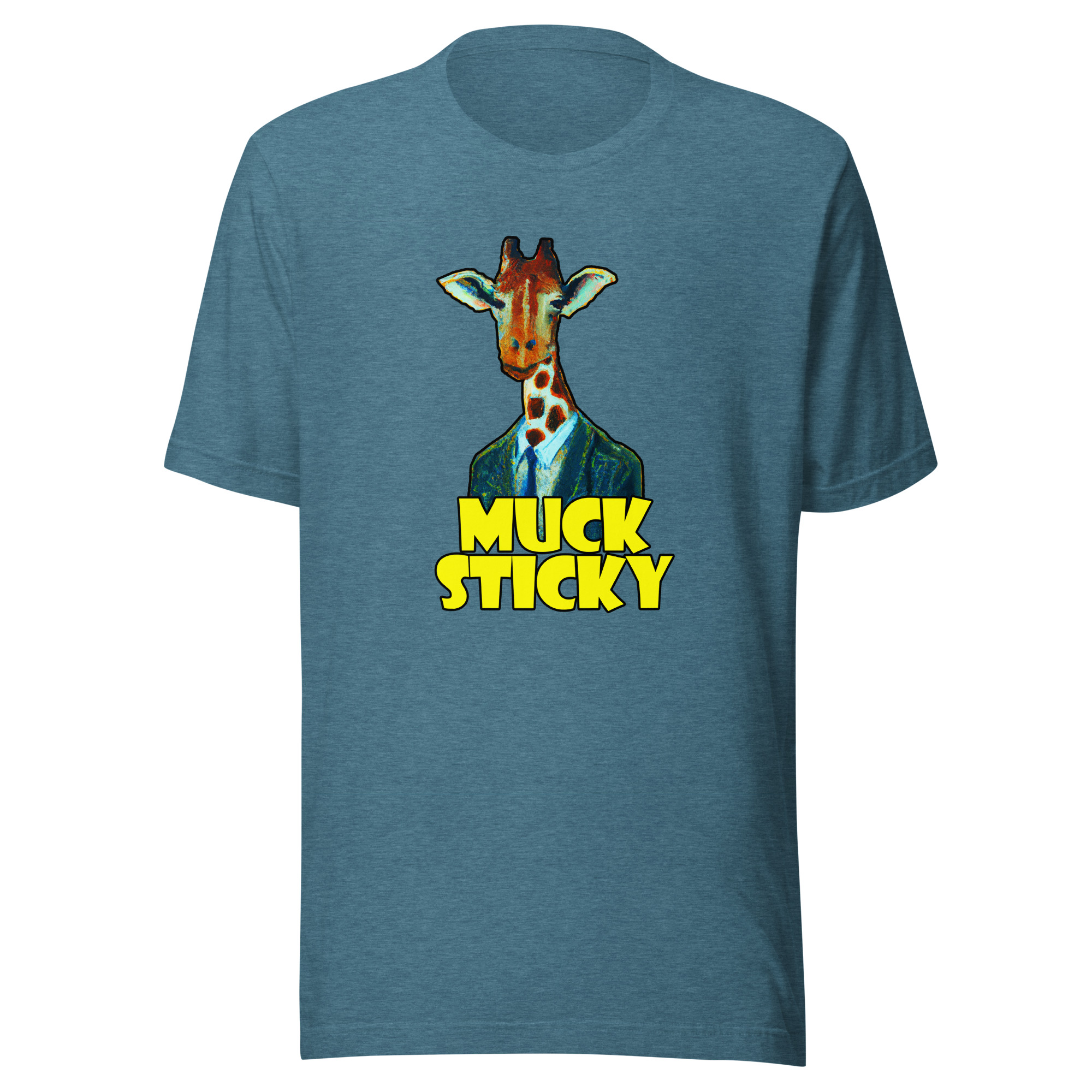 Muck Sticky Giraffe Unisex t-shirt - Image 5