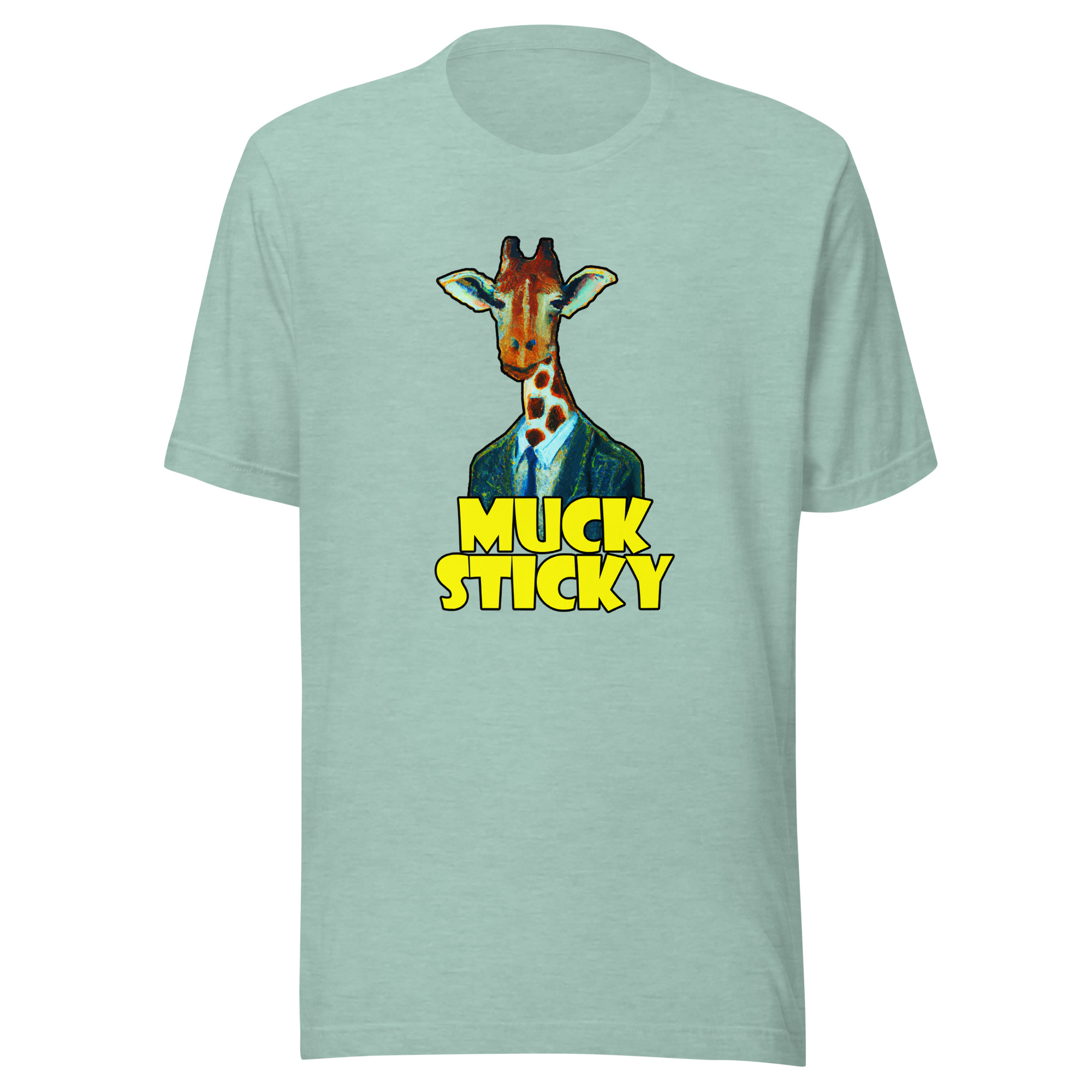 Muck Sticky Giraffe Unisex t-shirt - Image 8