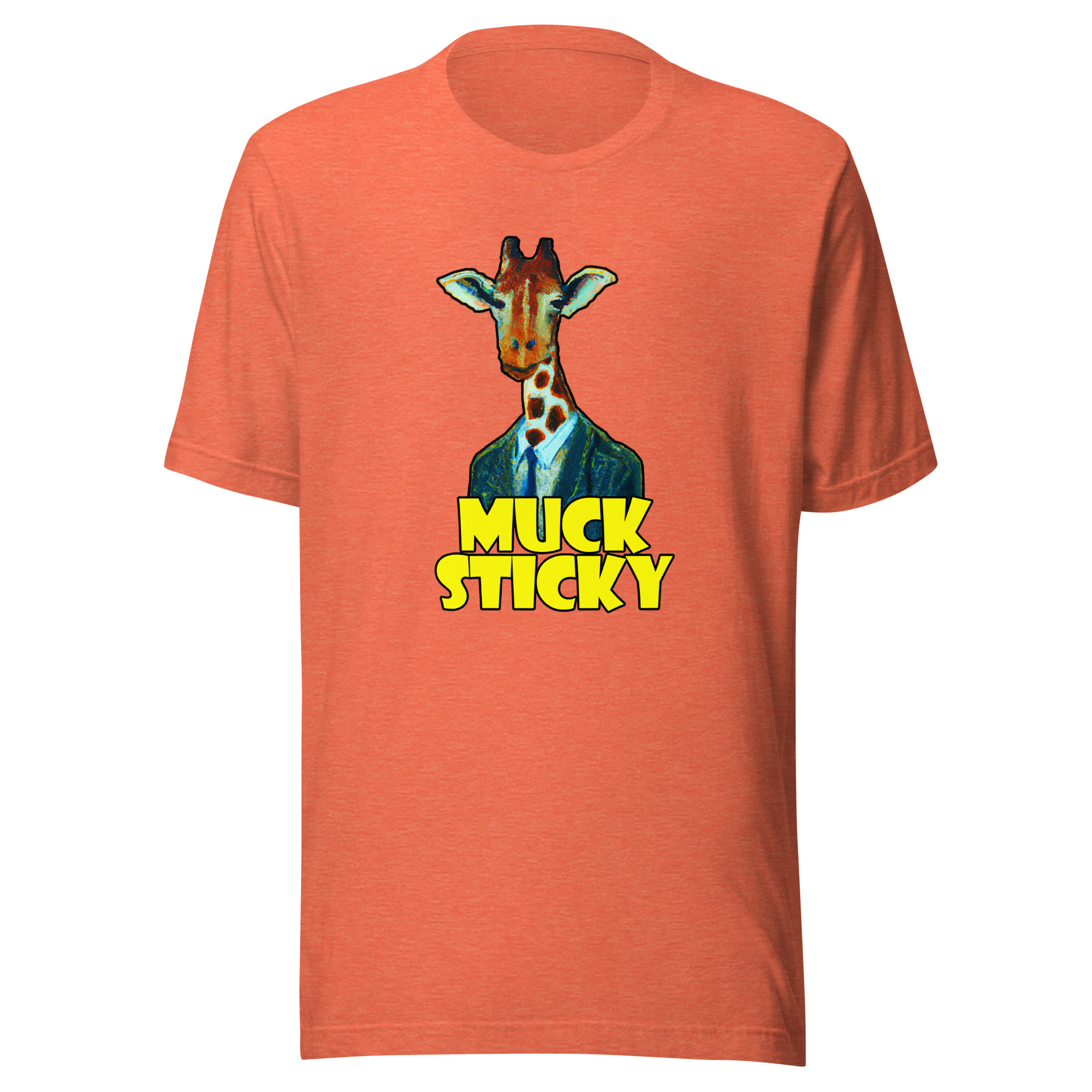 Muck Sticky Giraffe Unisex t-shirt - Image 7