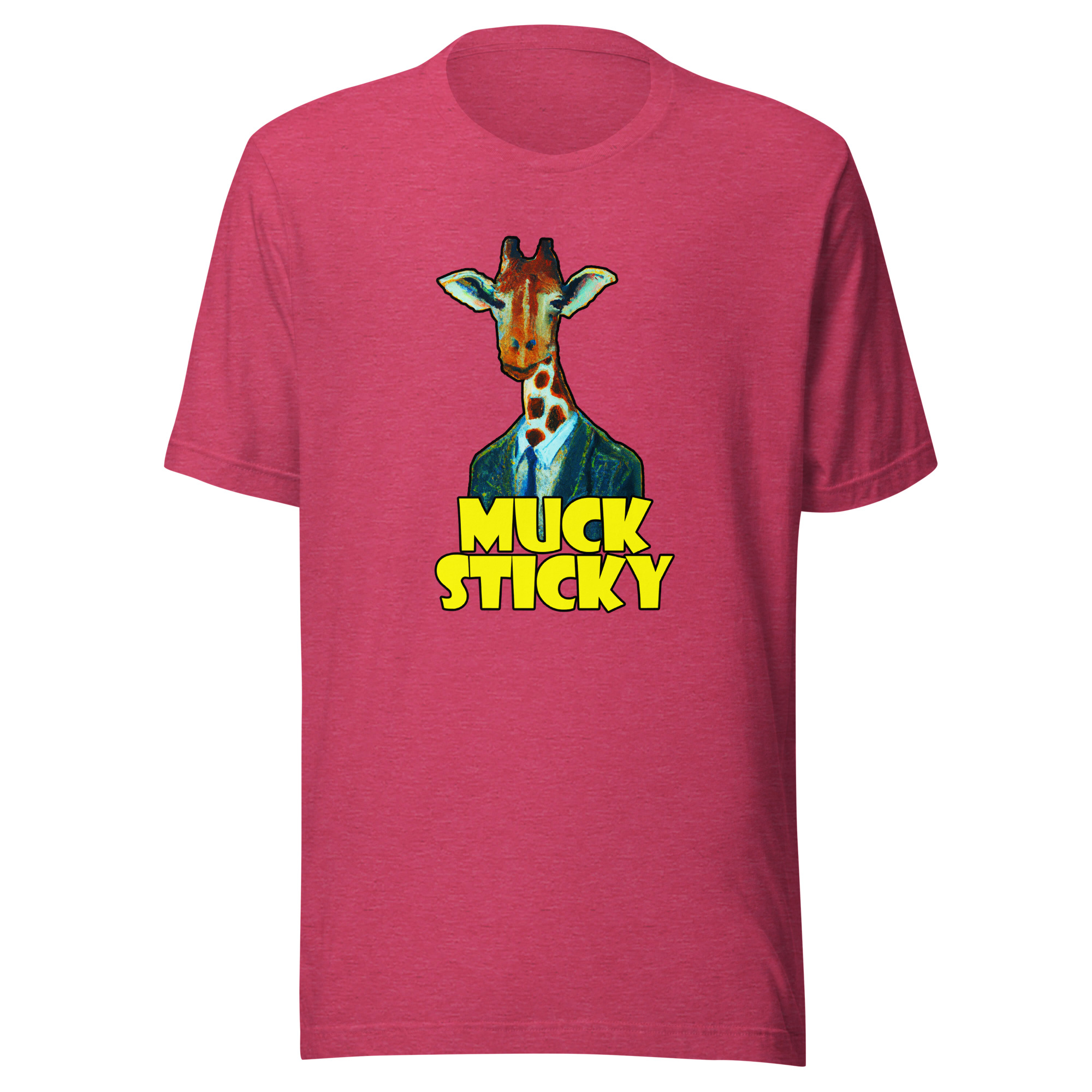 Muck Sticky Giraffe Unisex t-shirt - Image 4