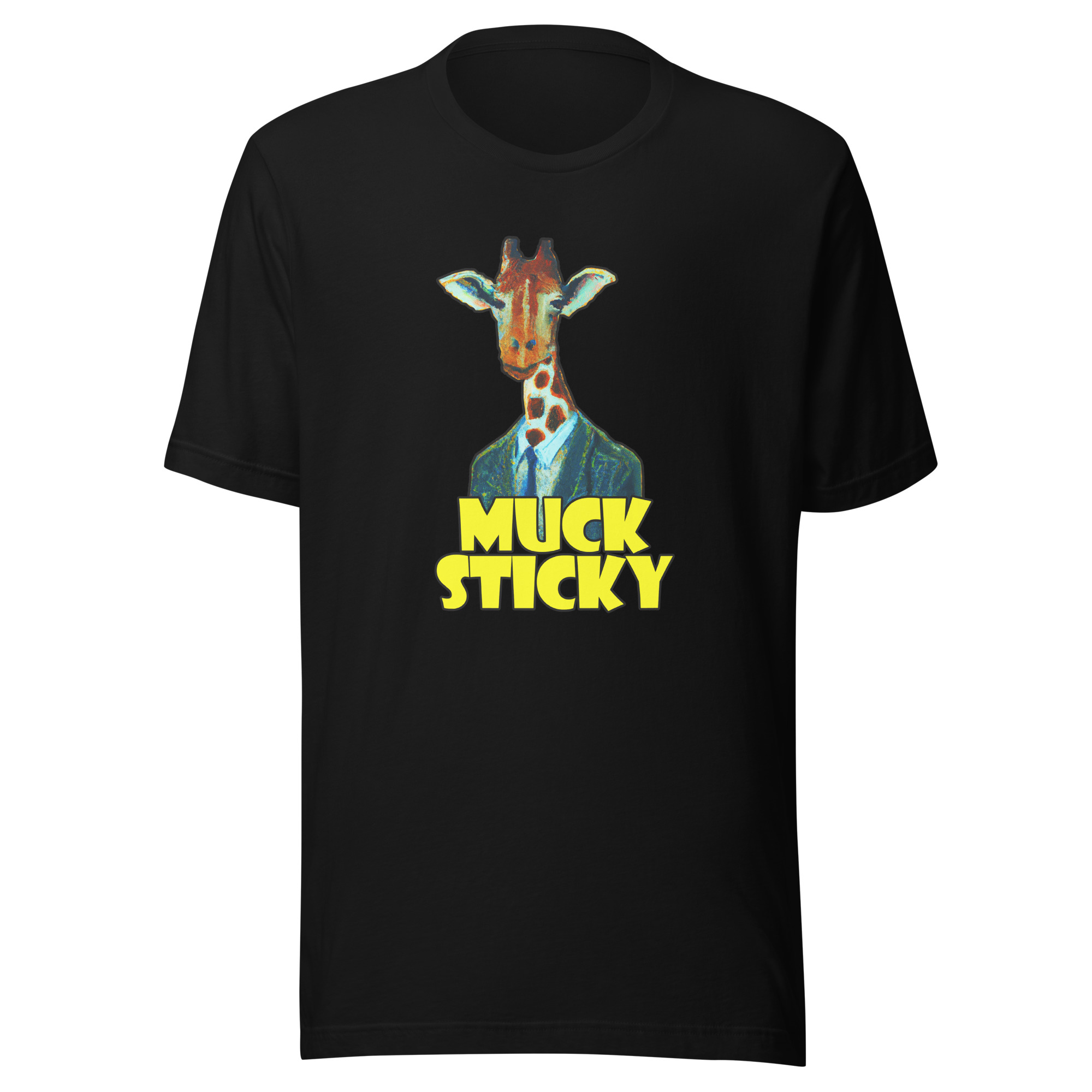 Muck Sticky Giraffe Unisex t-shirt - Image 2