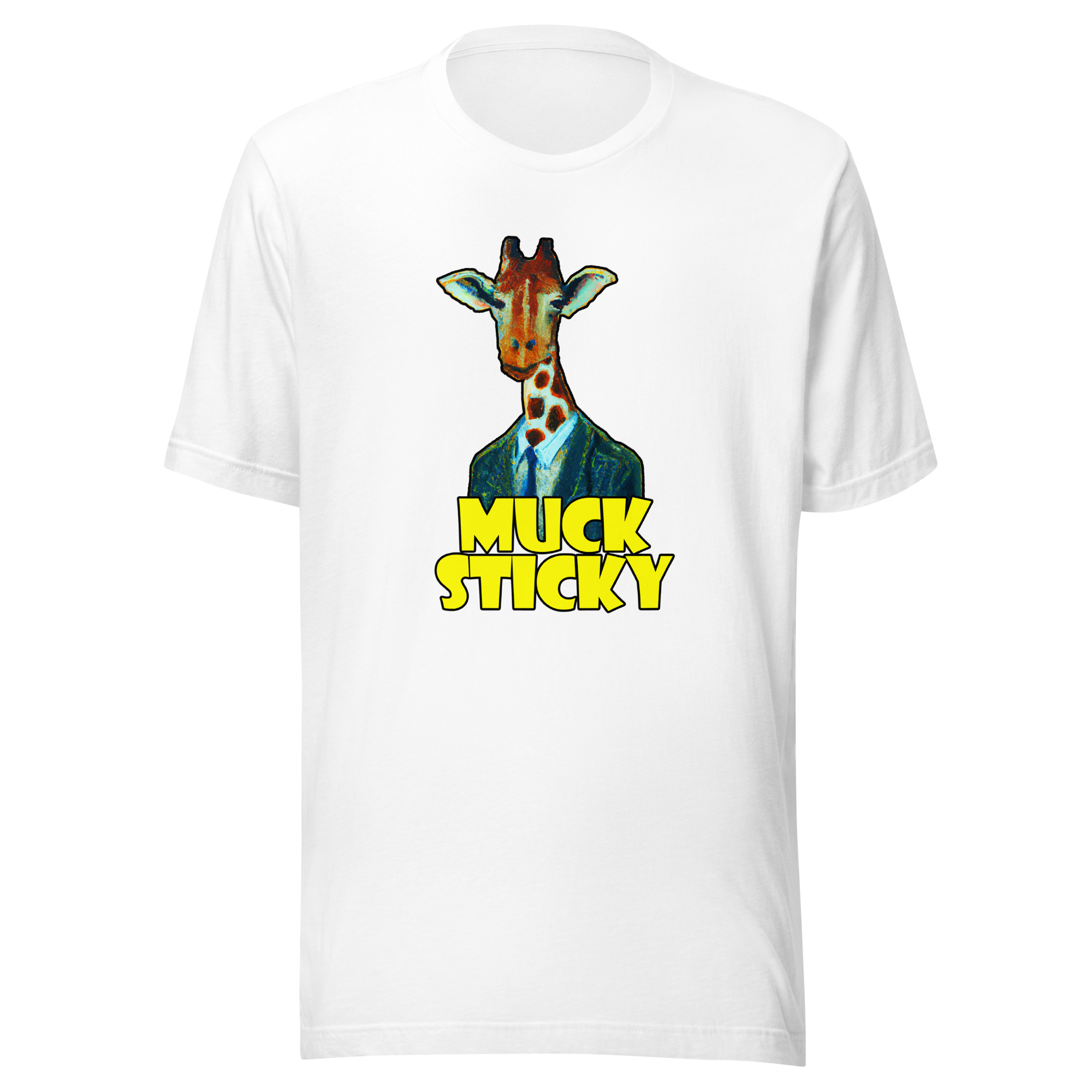 Muck Sticky Giraffe Unisex t-shirt - Image 11